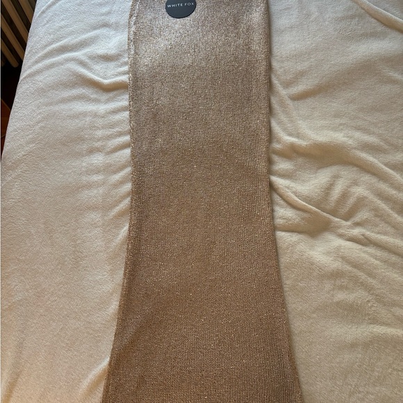 White Fox Champagne Sequin Knit Set - Picture 5 of 6